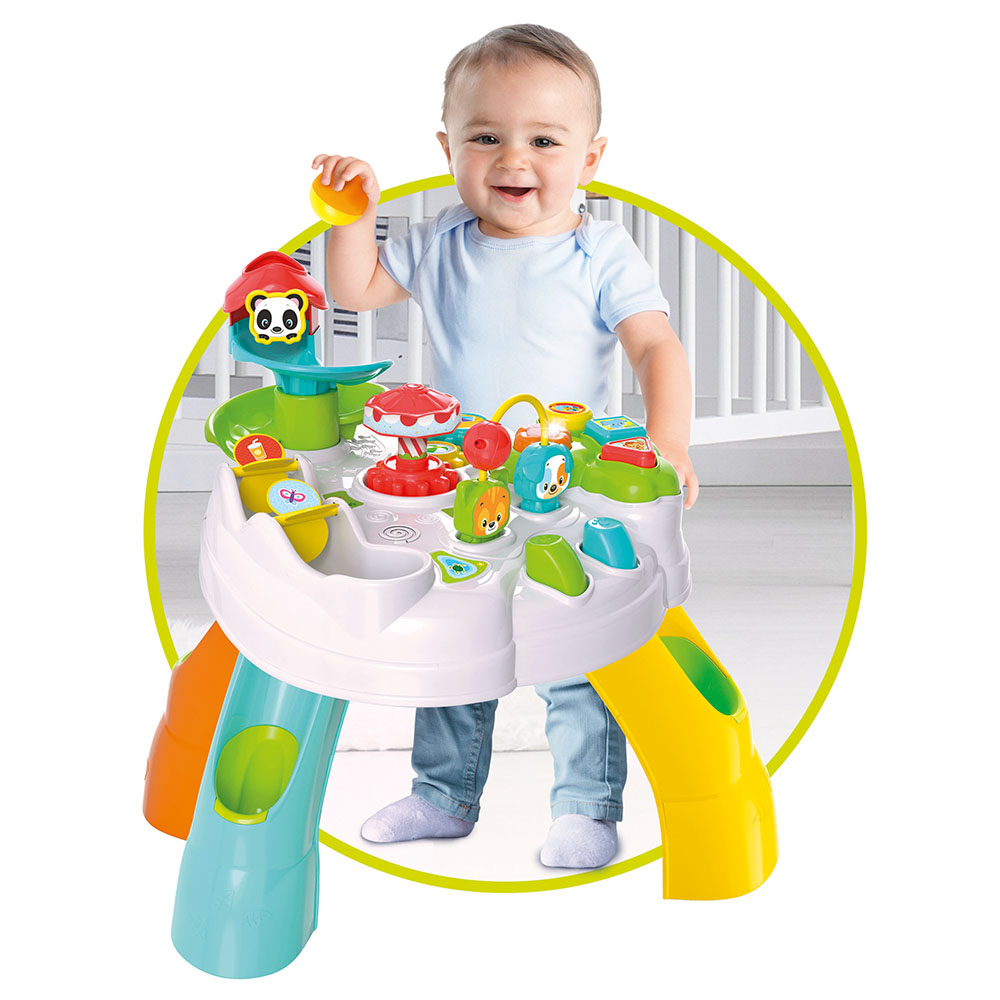 Baby Clementoni Play For Future Βρεφικό Εκπαιδευτικό Τραπέζι Πάρκο Διασκέδασης Για 12+ Μηνών - Image 5