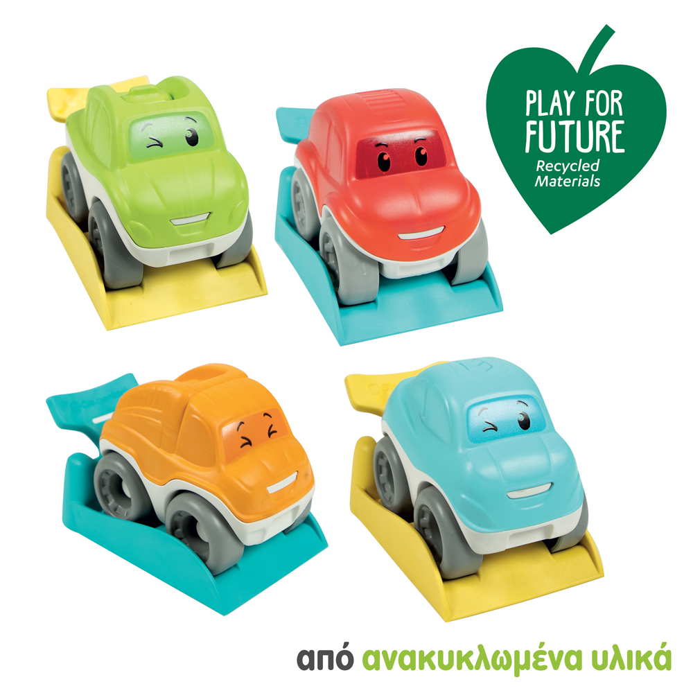 Baby Clementoni Play For Future Βρεφικό Παιχνίδι Αυτοκινητάκια Run And Roll Για 10+ Μηνών - Image 2