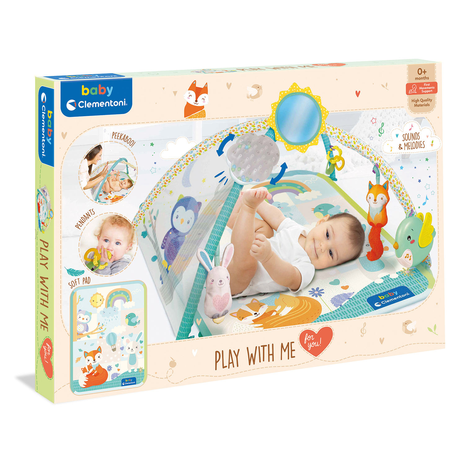 Baby Clementoni For You Βρεφικό Γυμναστήριο Δραστηριοτήτων Για 0+ Μηνών - Image 3