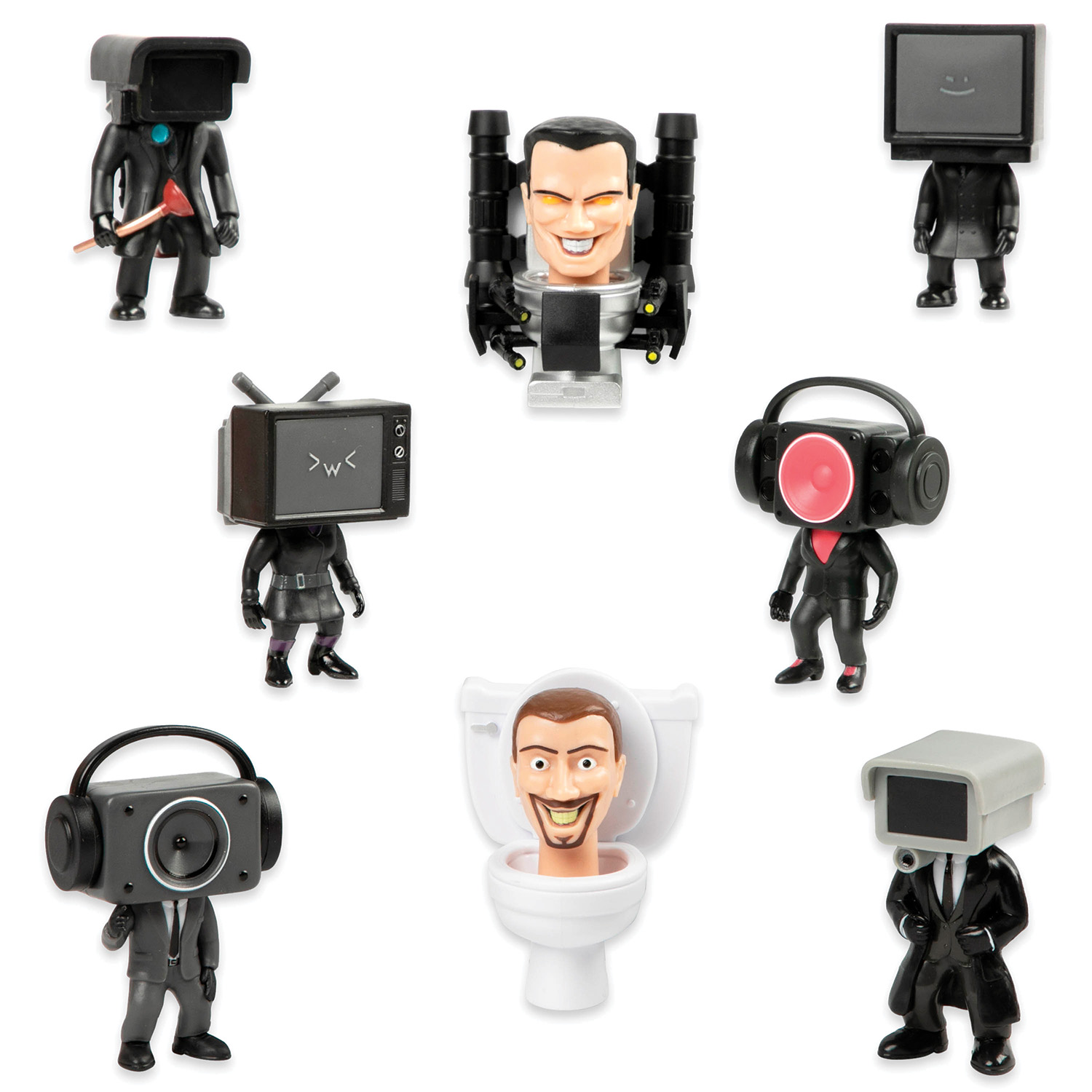 Skibidi Toilet Συλλεκτική Φιγούρα Μονή 11cm Για 6+ Χρονών - Image 3