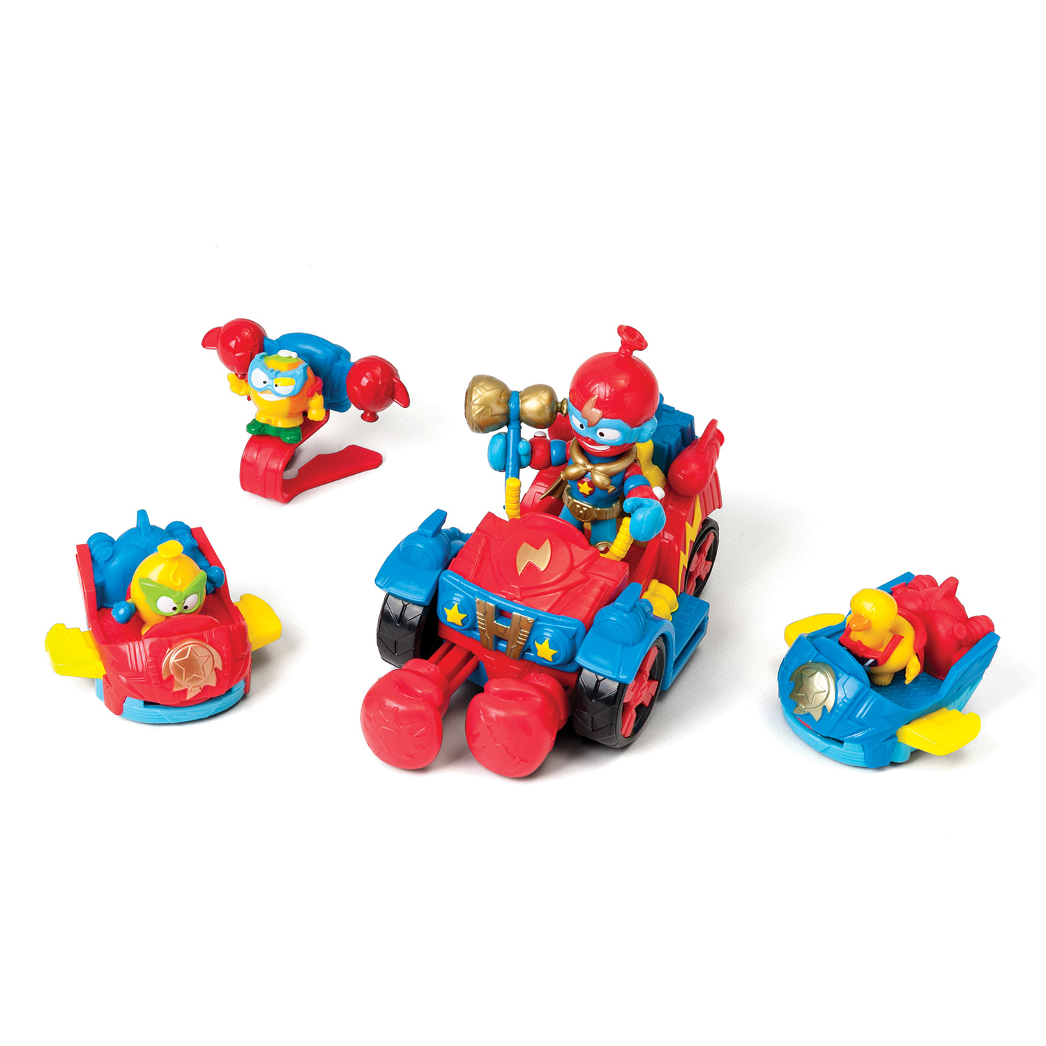 Superthings Μικροπλάσματα Σετ Οχήματα Με 4 Φιγούρες Ballon Boxer Για 3+ Χρονών - Image 2