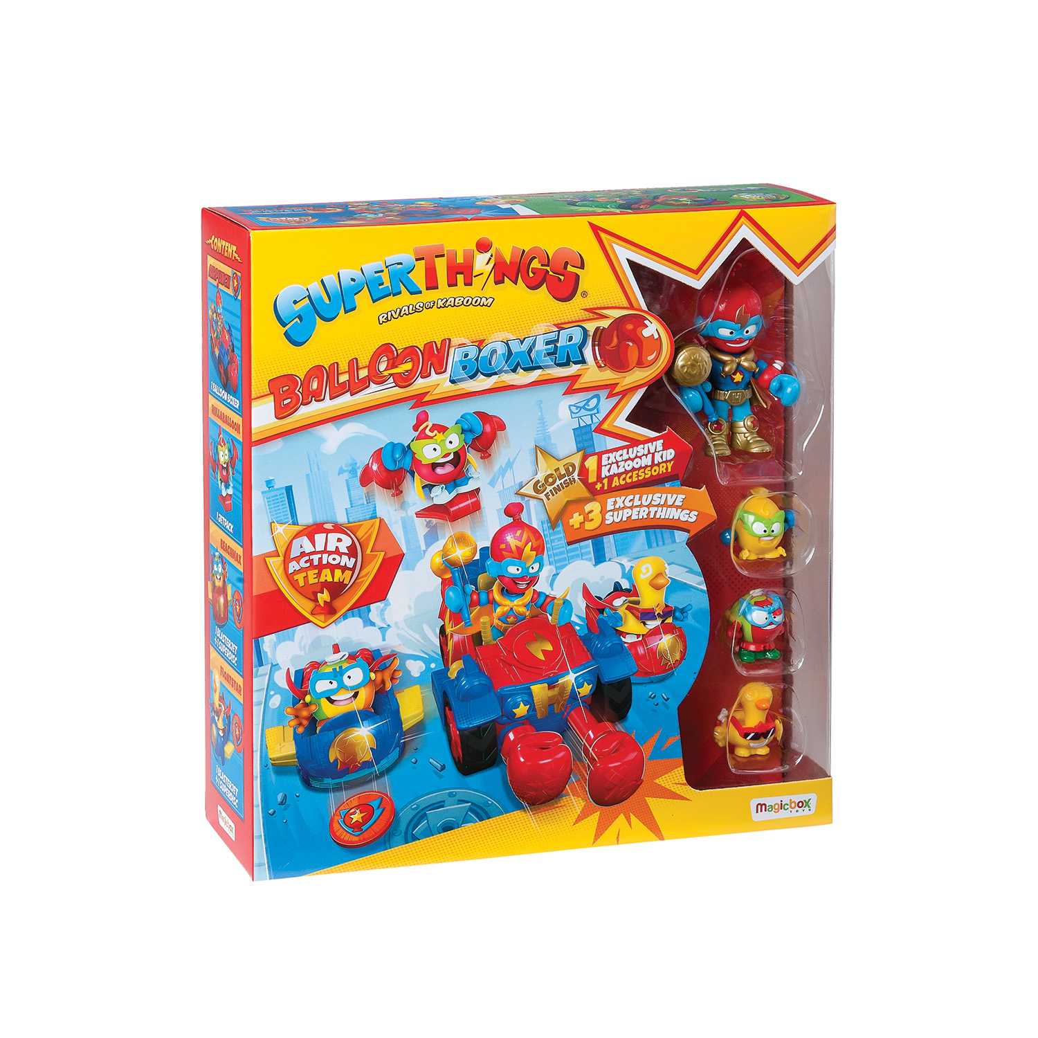 Superthings Μικροπλάσματα Σετ Οχήματα Με 4 Φιγούρες Ballon Boxer Για 3+ Χρονών - Image 5