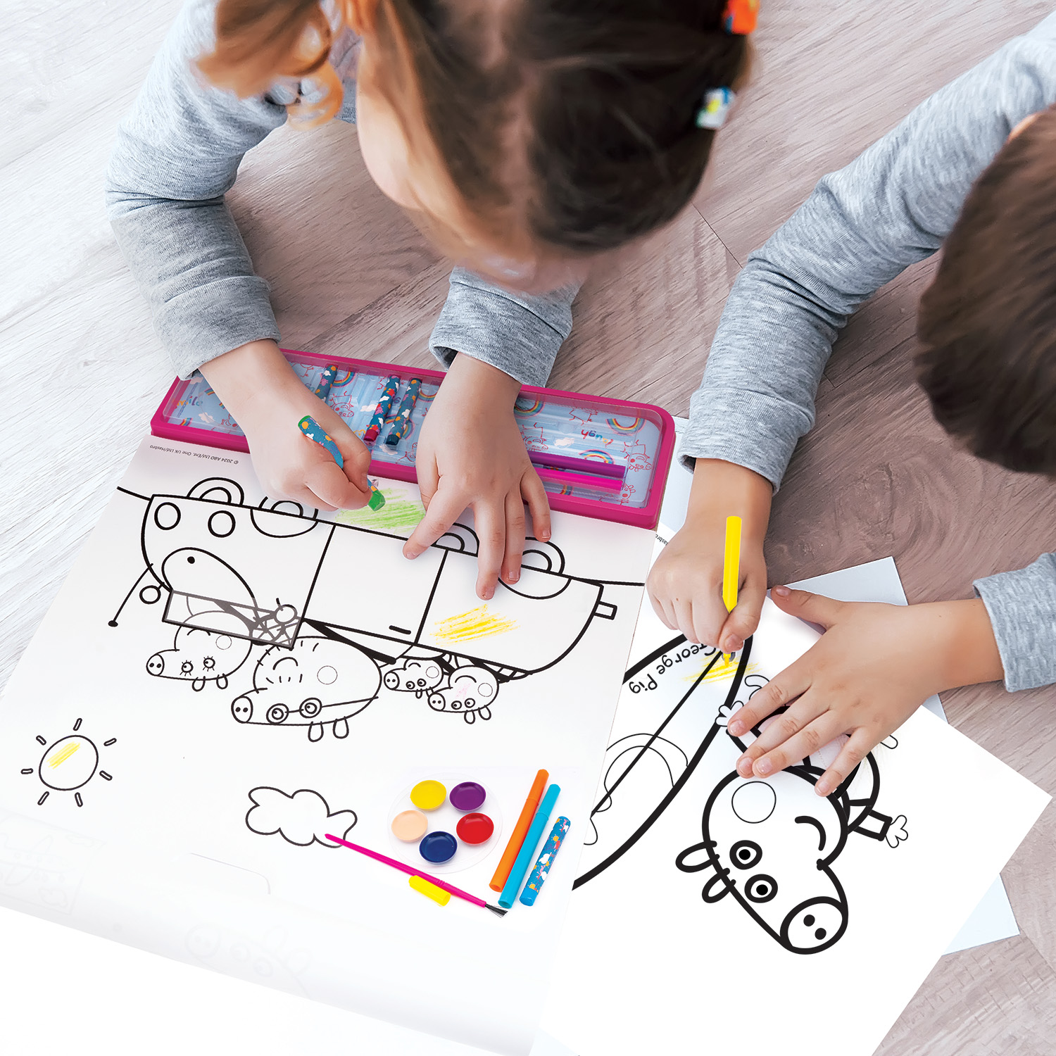 Giga Block Σετ Ζωγραφικής Peppa Pig 5 Σε 1 Για 3+ Χρονών - Image 4