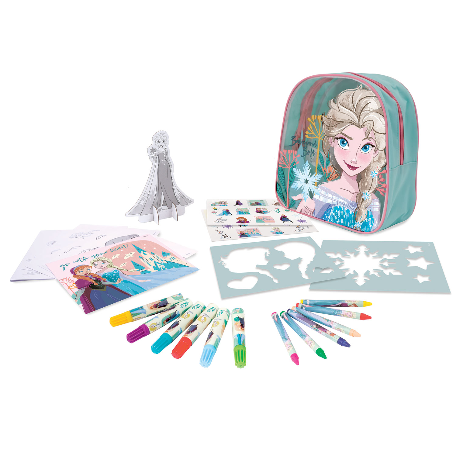 AS Σετ Ζωγραφικής Σε Backpack Disney Frozen Για 3+ Χρονών - Image 2
