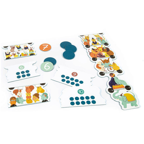 Alternative view of Εξυπνούλης Εκπαιδευτικό Παιχνίδι Αριθμοί Σε Πυραμίδα Για 3+ Χρονών