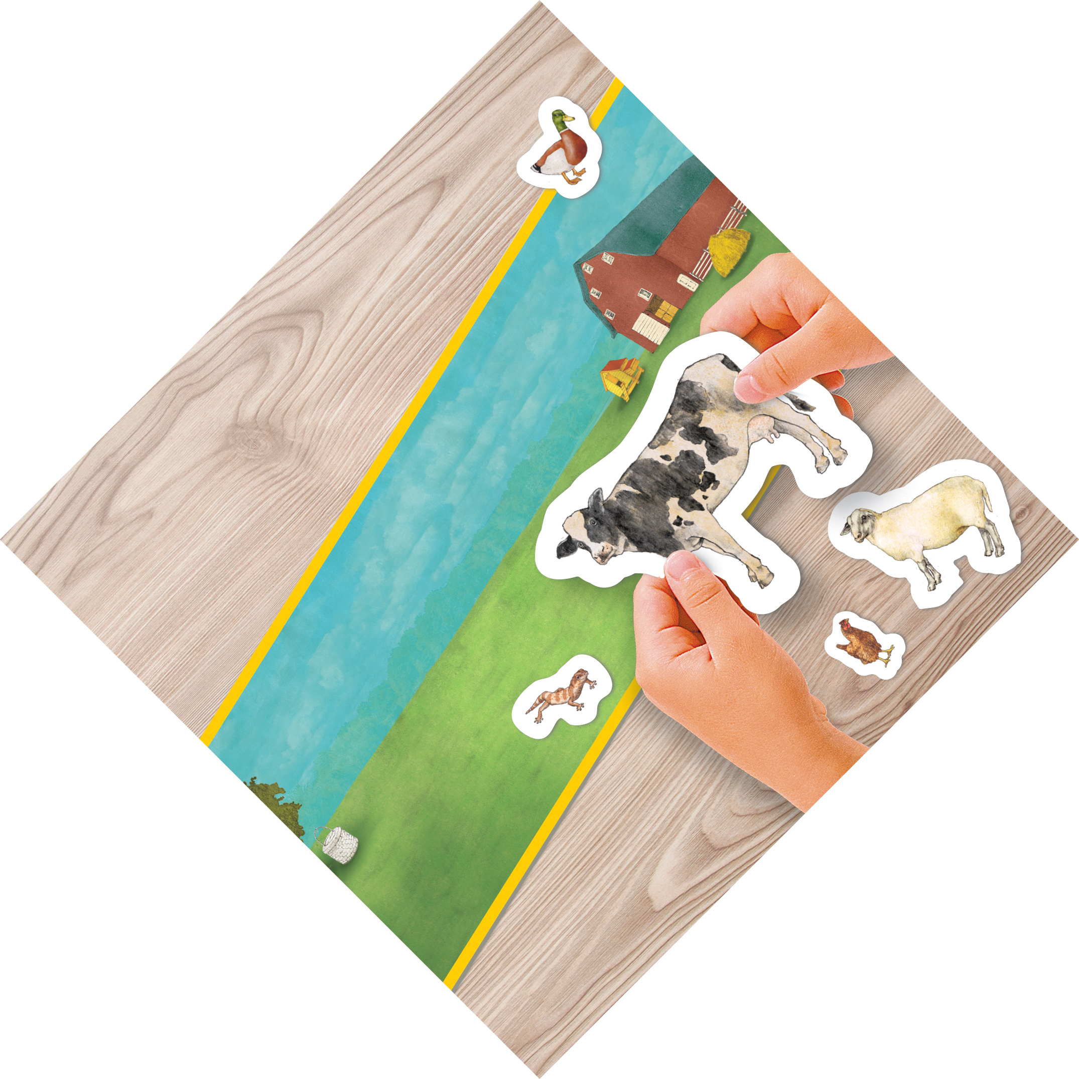 Montessori Εκπαιδευτικό Παιχνίδι Τα Ζώα Για 3-6 Χρονών - Image 2