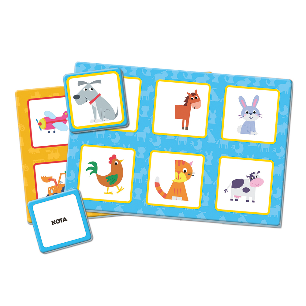 Εξυπνούλης Baby Montessori Εκπαιδευτικό Παιχνίδι Παίζω Με Τις Εικόνες Για 12-36 Μηνών - Image 4