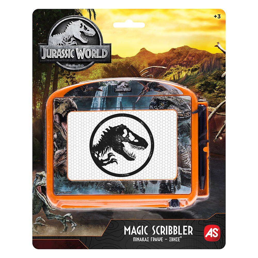 AS Πίνακας Γράψε - Σβήσε Travel Jurassic World Για 3+ Χρονών - Image 3