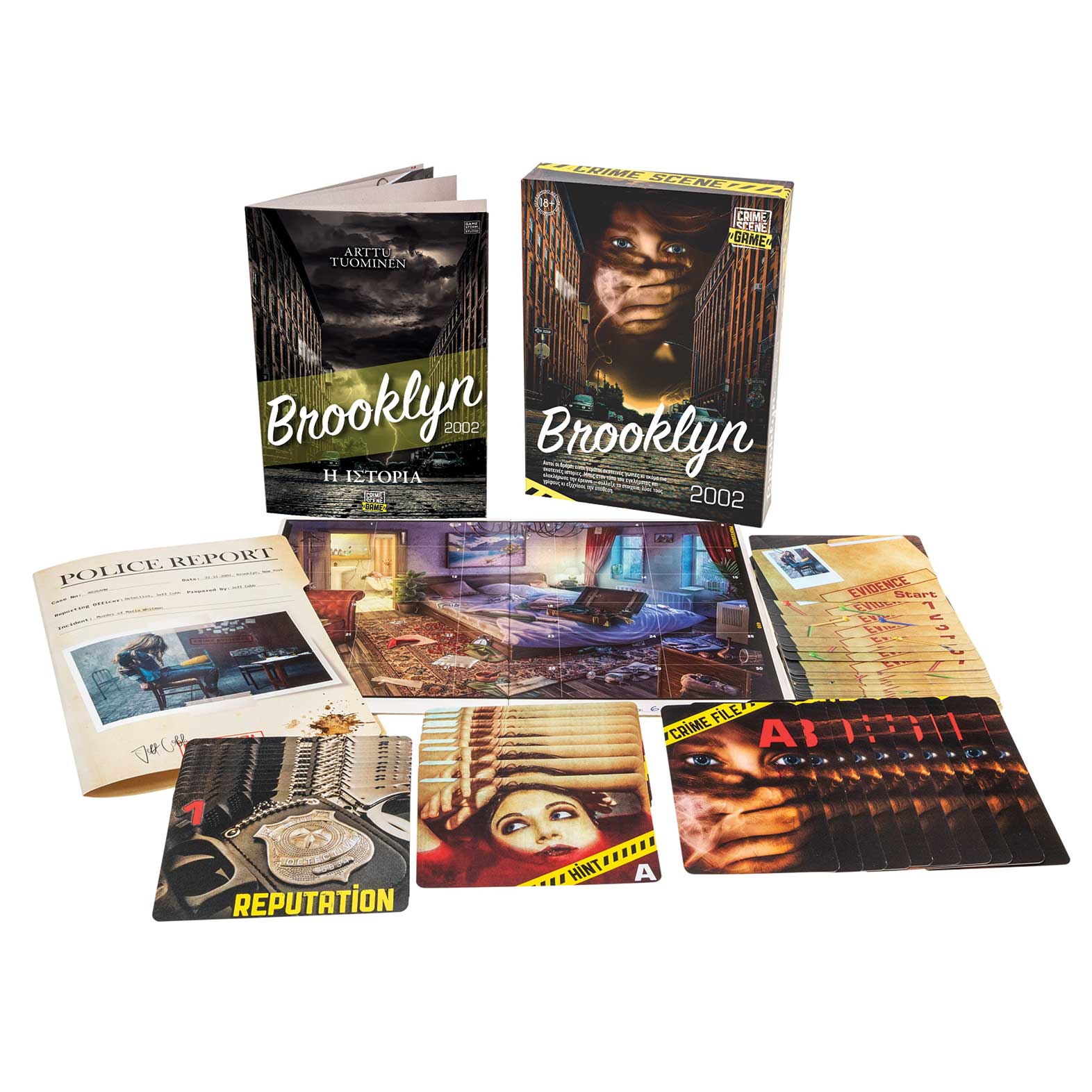 AS Games Επιτραπέζιο Παιχνίδι Crime Scene Brooklyn 2002 Για Ηλικίες 18+ Χρονών Και 1+ Παίκτες - Image 3