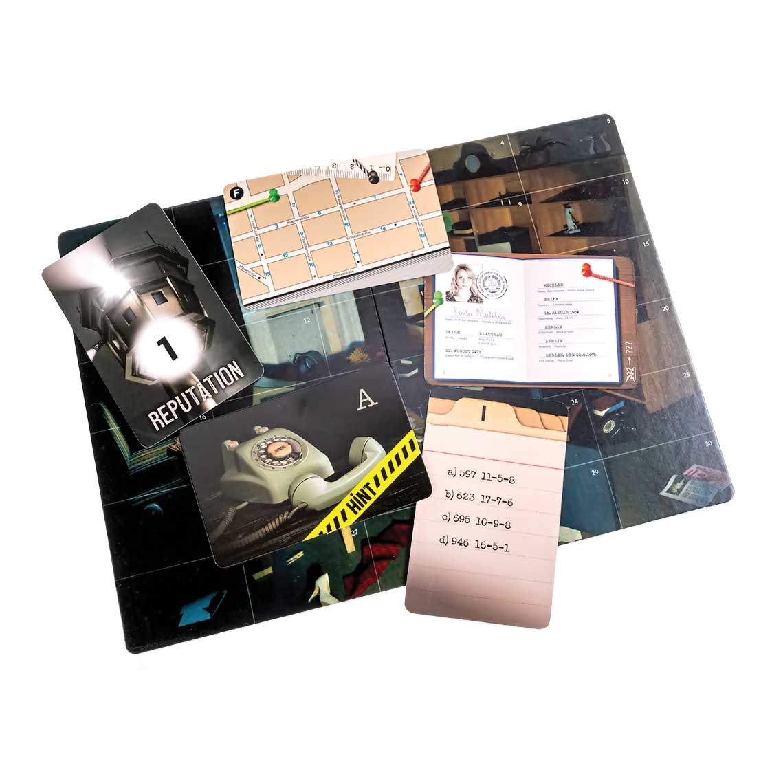 AS Games Επιτραπέζιο Παιχνίδι Crime Scene Berlin 1976 Για Ηλικίες 18+ Χρονών Και 1+ Παίκτες - Image 5