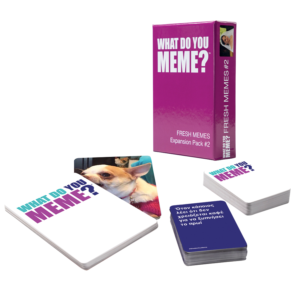 AS Games Επέκταση Επιτραπέζιου Παιχνιδιού What Do You Meme? Fresh Memes 2 Για 18+ Χρονών - Image 3
