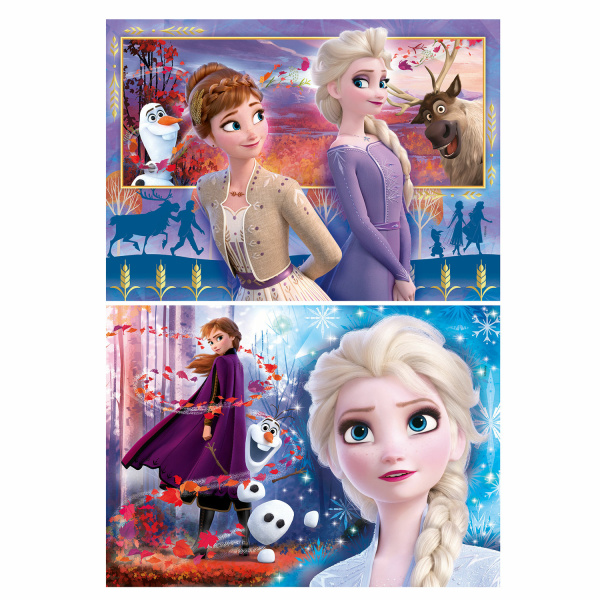 Alternative view of Clementoni Παιδικό Παζλ Super Color Frozen 2 2x60 τμχ
