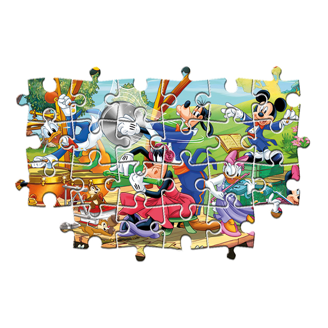 Clementoni Παιδικό Παζλ Super Color Mickey And Friends 2x60 τμχ - Image 4