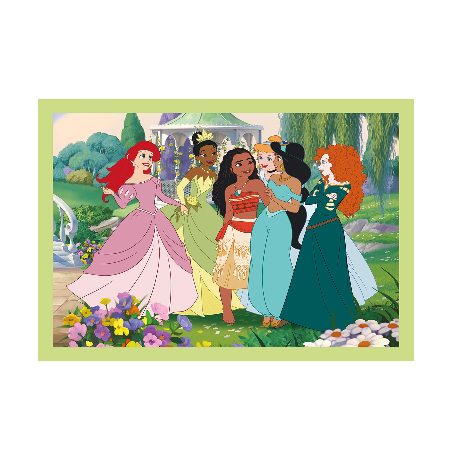 Clementoni Παιδικό Παζλ 4 in 1 Super Color Disney Princess 12-16-20-24 τμχ - Image 5