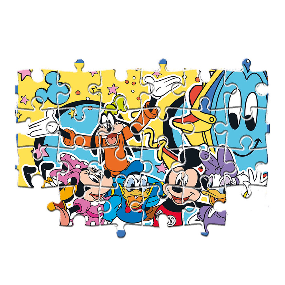 Clementoni Παιδικό Παζλ Super Color Mickey 2x20 τμχ - Image 4
