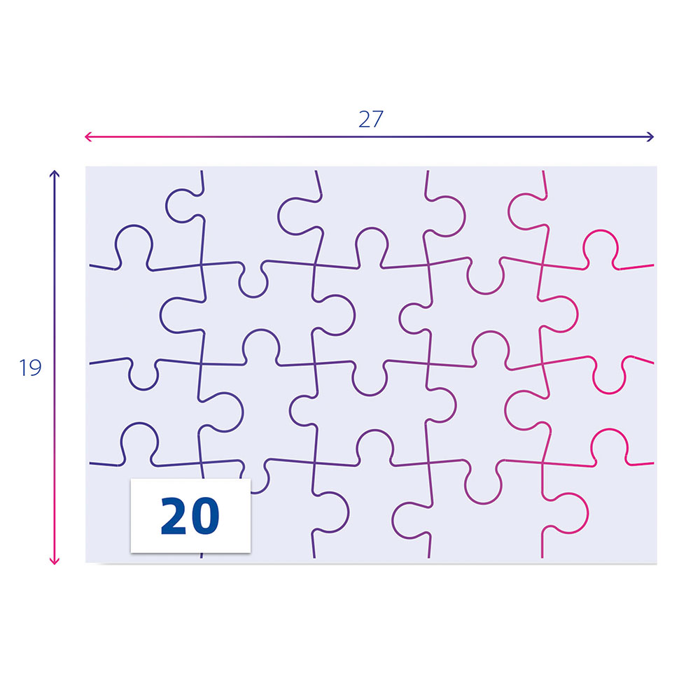 Clementoni Παιδικό Παζλ Super Color Mickey 2x20 τμχ - Image 5