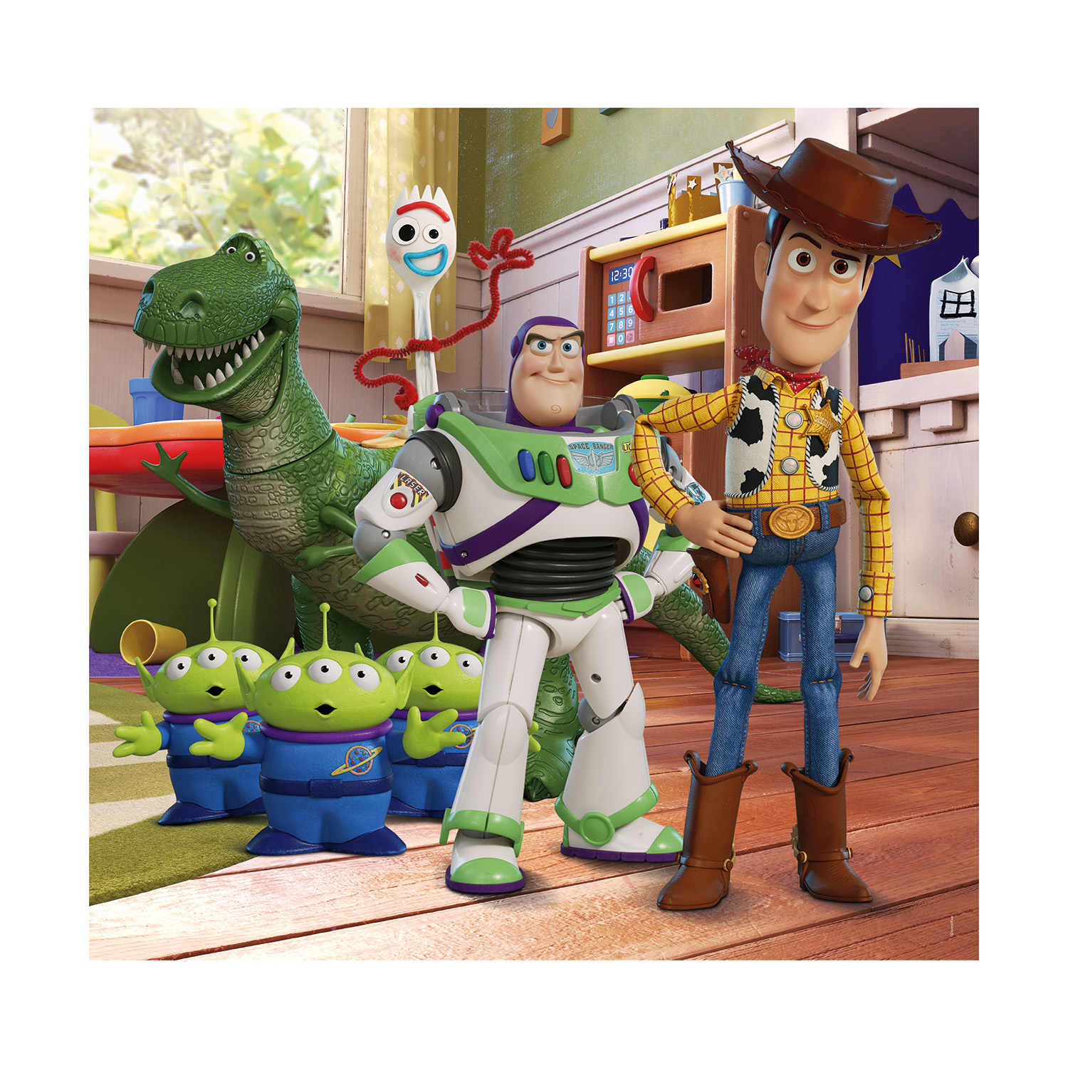 Clementoni Παιδικό Παζλ Super Color Pixar 3x48 τμχ - Image 3
