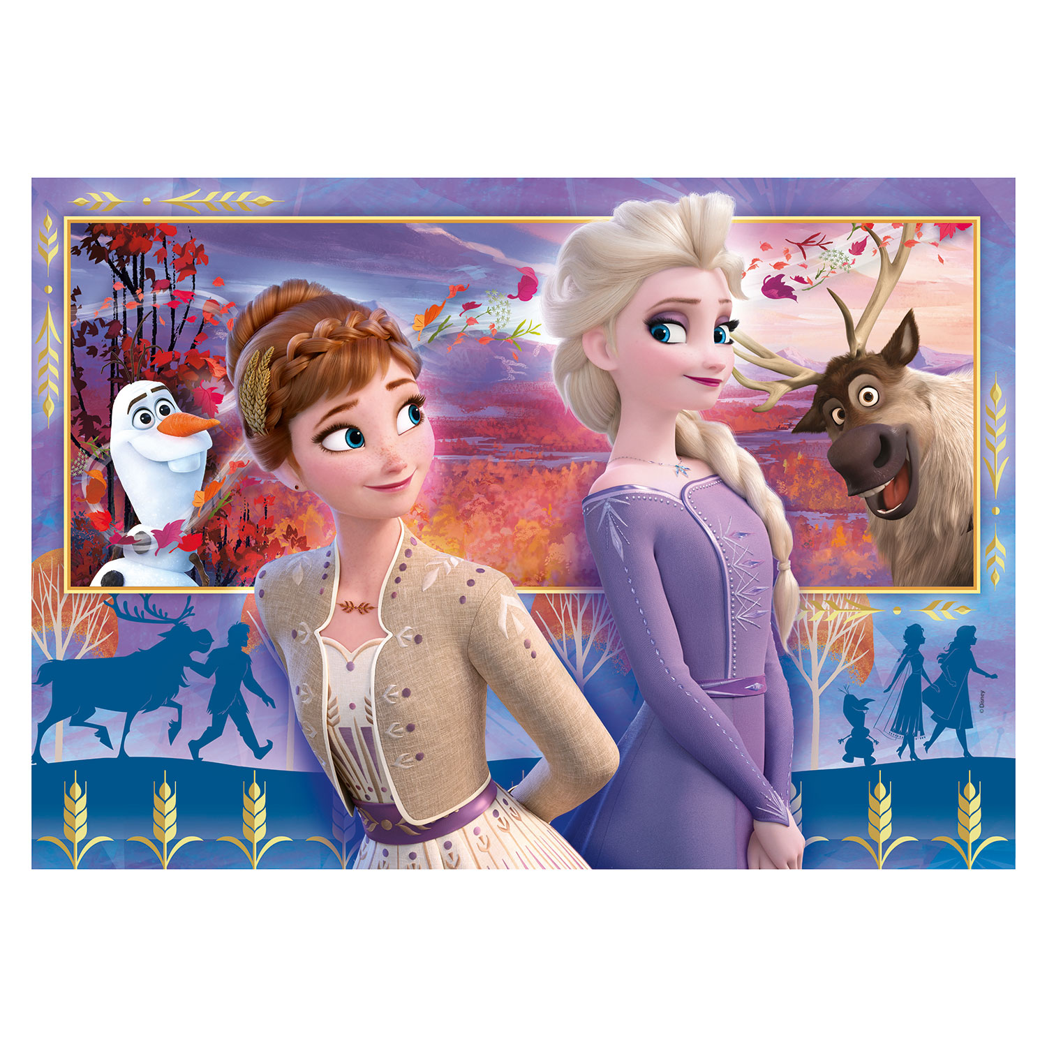 Clementoni Παιδικό Παζλ Super Color Frozen 2 60 τμχ - Image 2