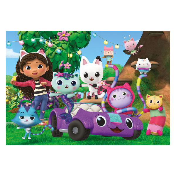 Alternative view of Clementoni Παιδικό Παζλ Super Color DreamWorks Gabby's Dollhouse 104 τμχ