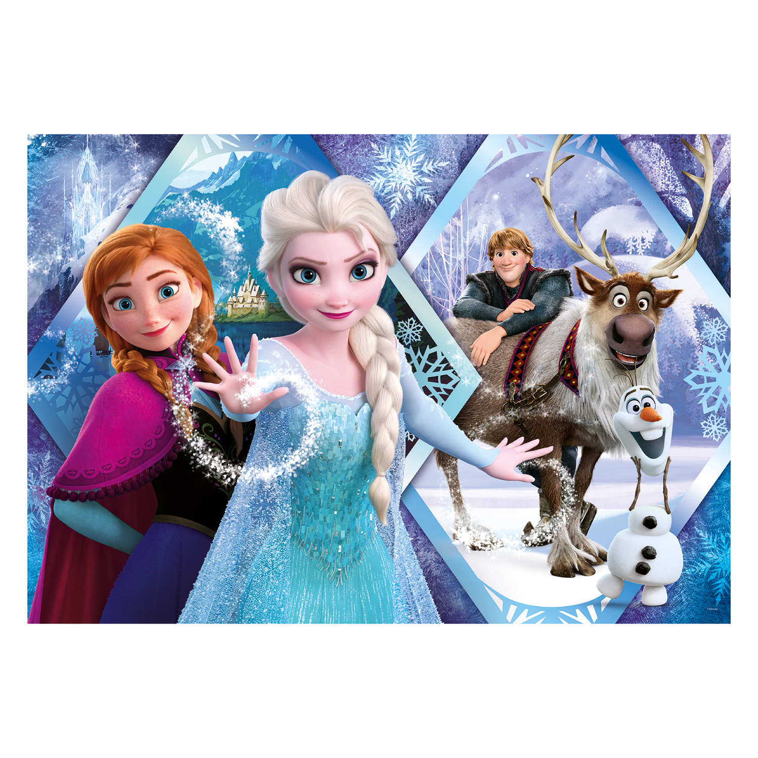 Clementoni Παιδικό Παζλ Super Color Disney Frozen 104 τμχ - Image 3