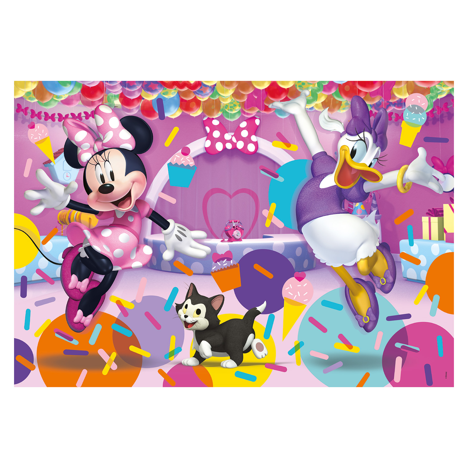 Clementoni Παιδικό Παζλ Super Color Disney Minnie 104 τμχ - Image 2
