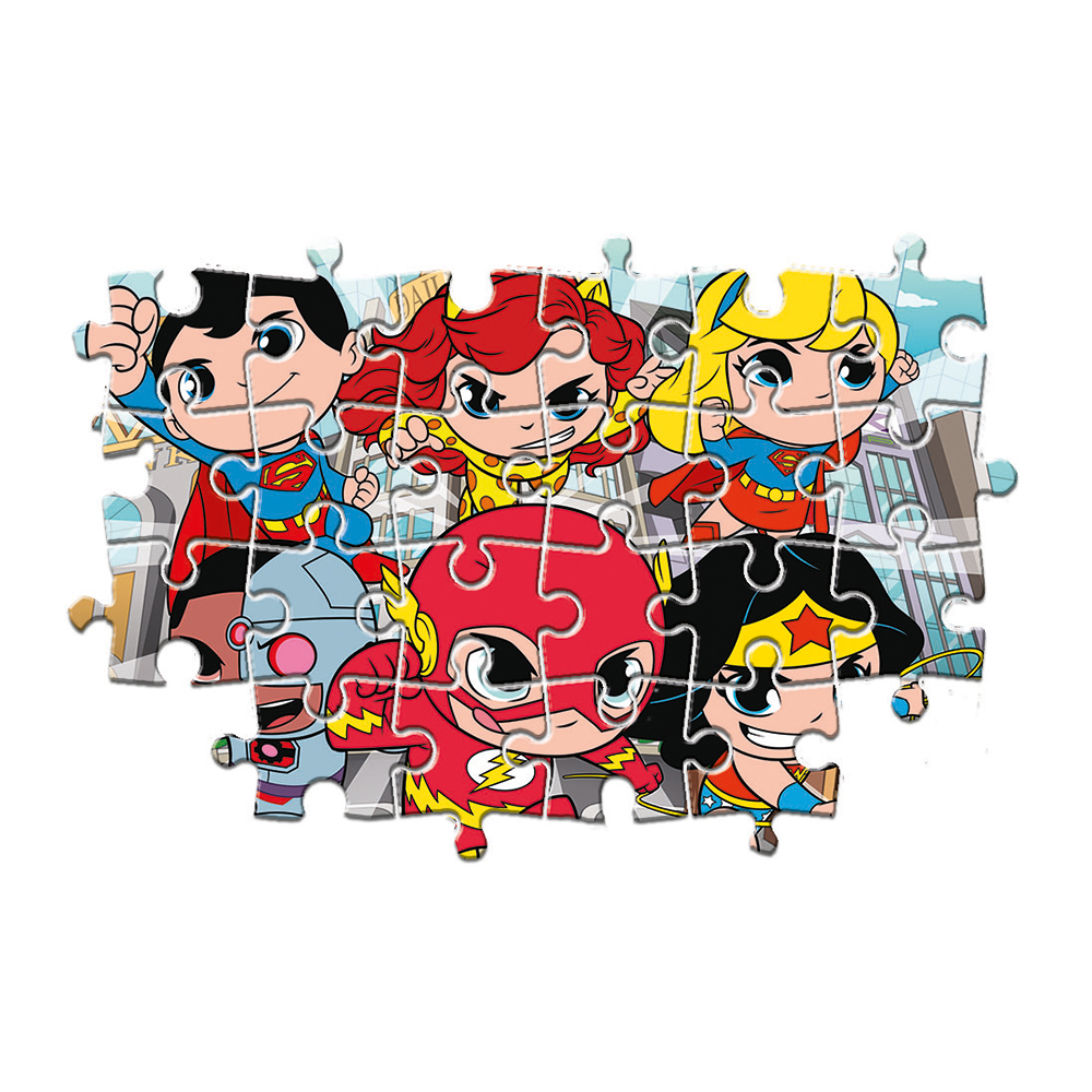 Clementoni Παιδικό Παζλ Maxi Super Color Superfriends 104 τμχ - Image 4
