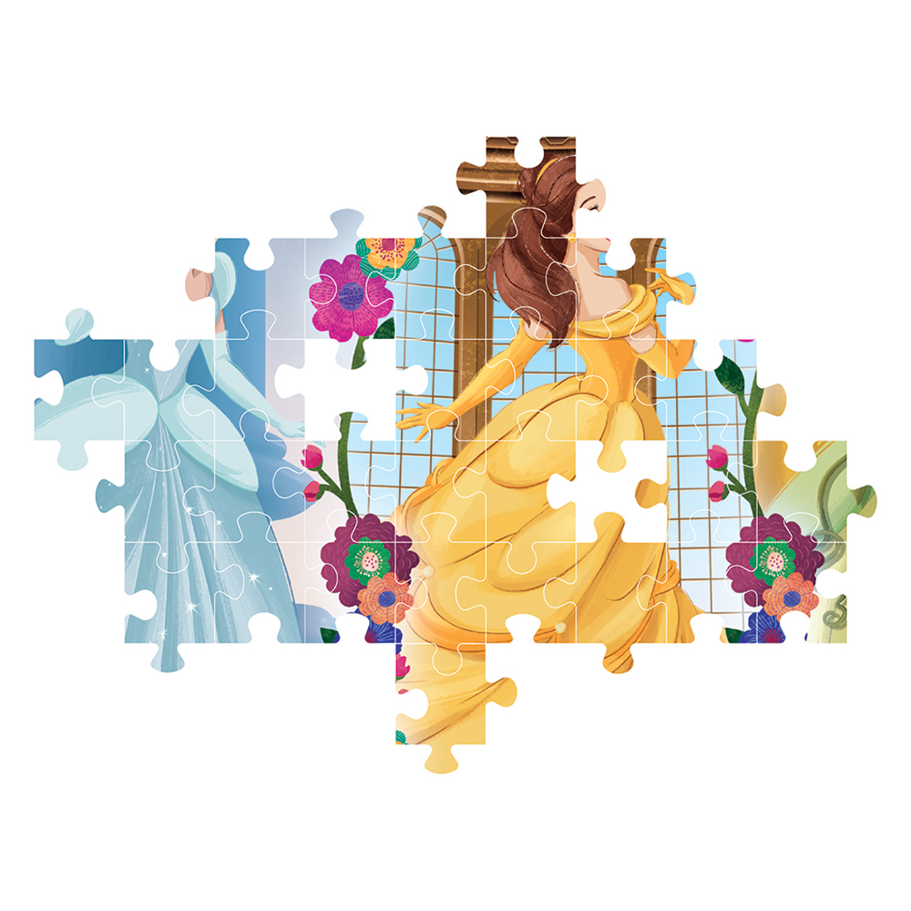 Clementoni Παιδικό Παζλ Super Color Disney Πριγκίπισσες 104 τμχ - Image 5