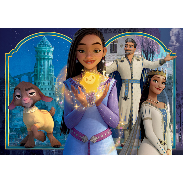 Alternative view of Clementoni Παιδικό Παζλ Super Color Disney Wish 104 τμχ