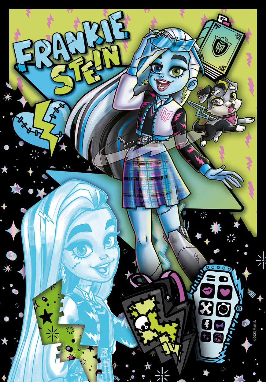 Clementoni Παιδικό Παζλ Monster High Coffin Pack Frankie Stein 150 τμχ - Image 2