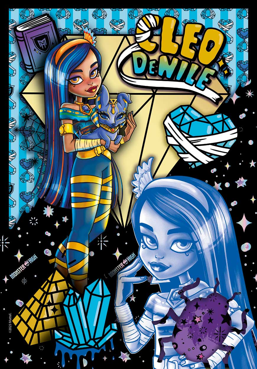 Clementoni Παιδικό Παζλ Monster High Coffin Pack Cleo Denile 150 τμχ - Image 2