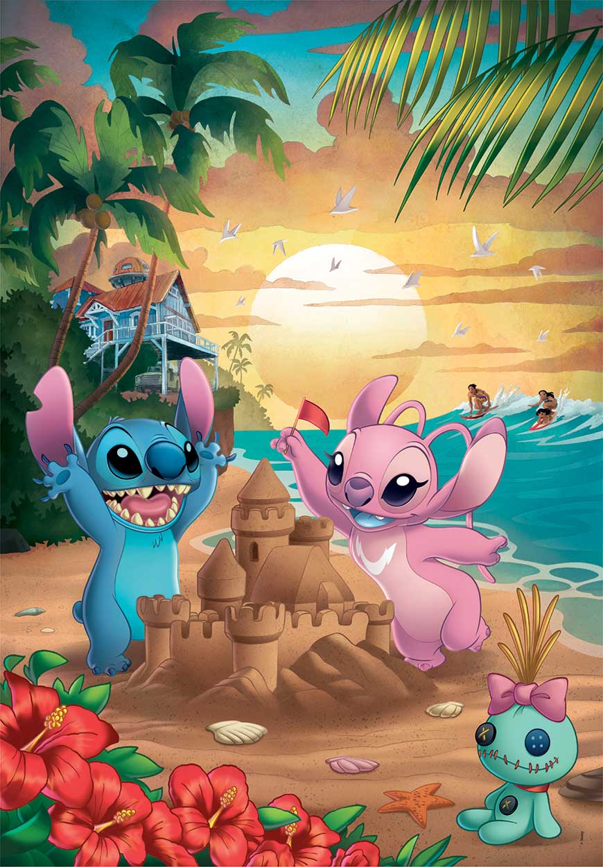 Clementoni Παζλ High Quality Collection Disney Stitch 500 τμχ - Compact Box - Image 2