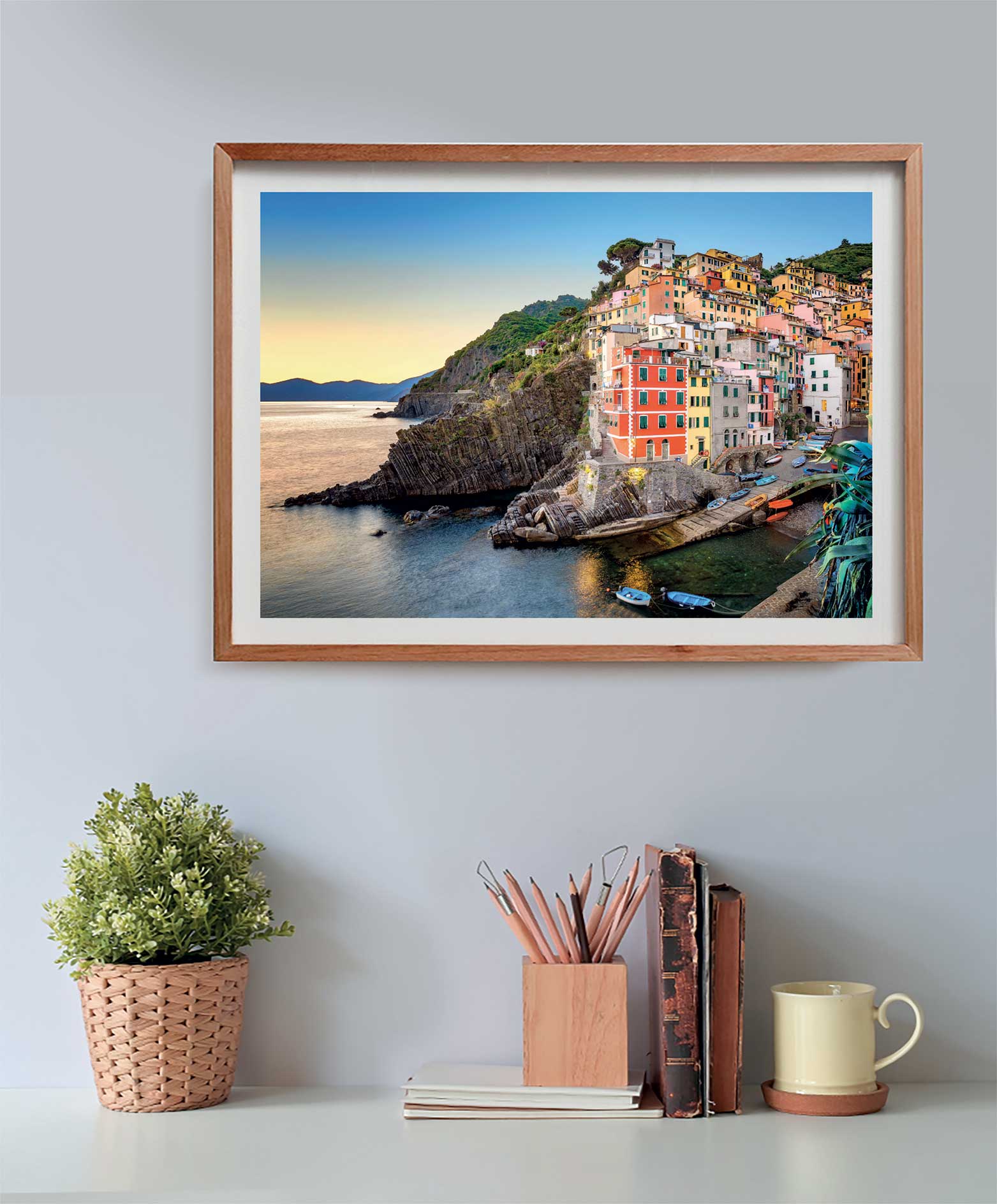 Clementoni Παζλ High Quality Collection Ακτή Riomaggiore 500 τμχ - Compact Box - Image 4