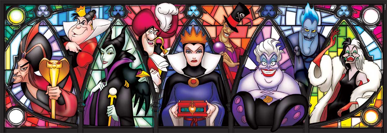 Clementoni Παζλ Panorama High Quality Collection Disney Villains 1000 τμχ - Compact Box - Image 2