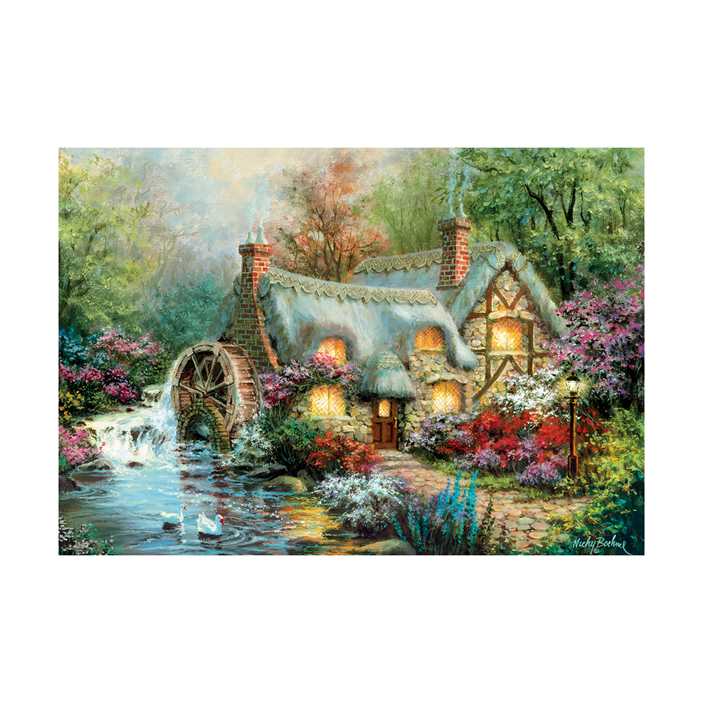 Clementoni Παζλ High Quality Collection Απόδραση Στην Εξοχή 1500 τμχ - Compact Box - Image 2