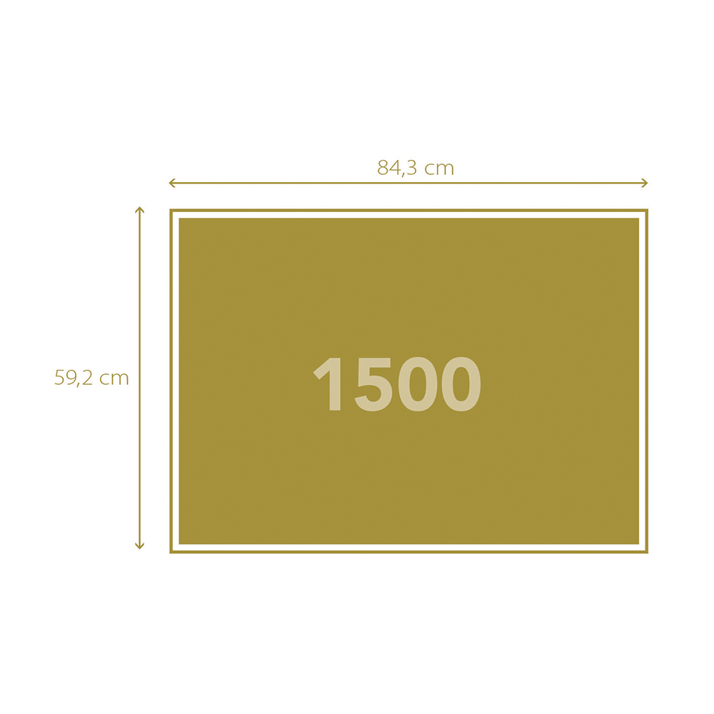 Clementoni Παζλ High Quality Collection Ταζ Μαχάλ 1500 τμχ - Compact Box - Image 4