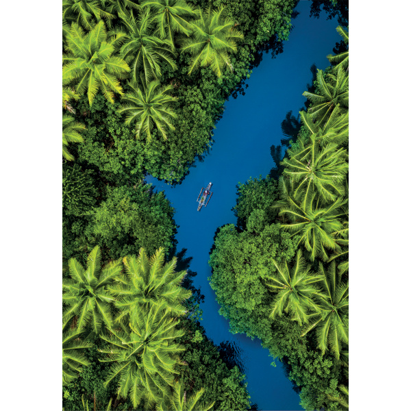 Alternative view of Clementoni Παζλ High Quality Collection Τροπική Θέα Από Ψηλά 500 τμχ