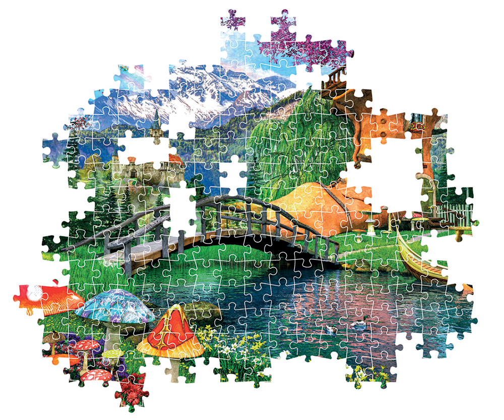 Clementoni Παζλ High Quality Collection Σπίτι Σε Σχήμα Παπουτσιού 500 τμχ - Image 4