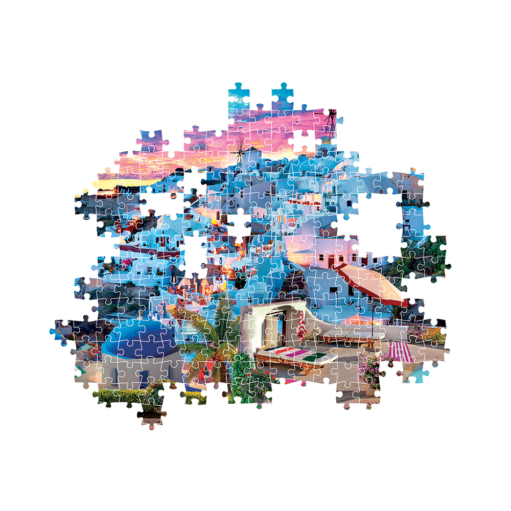Clementoni Παζλ High Quality Collection Σαντορίνη 500 τμχ - Compact Box - Image 3