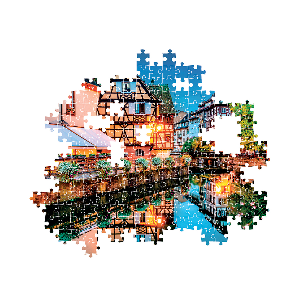 Clementoni Παζλ High Quality Collection Παλιά Πόλη Στρασβούργο 500 τμχ - Compact Box - Image 3