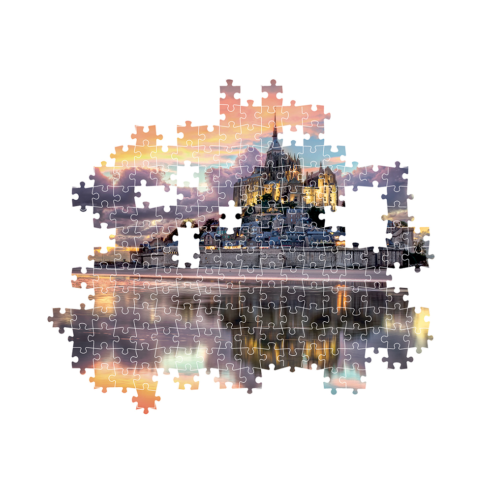 Clementoni Παζλ High Quality Collection Le Magnifique Mont Saint-Michael 1000 τμχ - Compact Box - Image 3