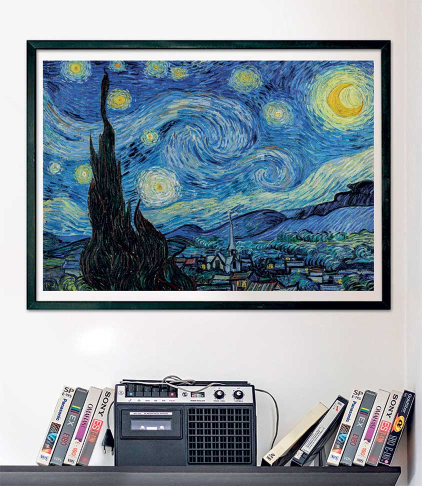 Clementoni Παζλ Museum Collection Van Gogh: Έναστρη Νύχτα 1000 τμχ - Compact Box - Image 4