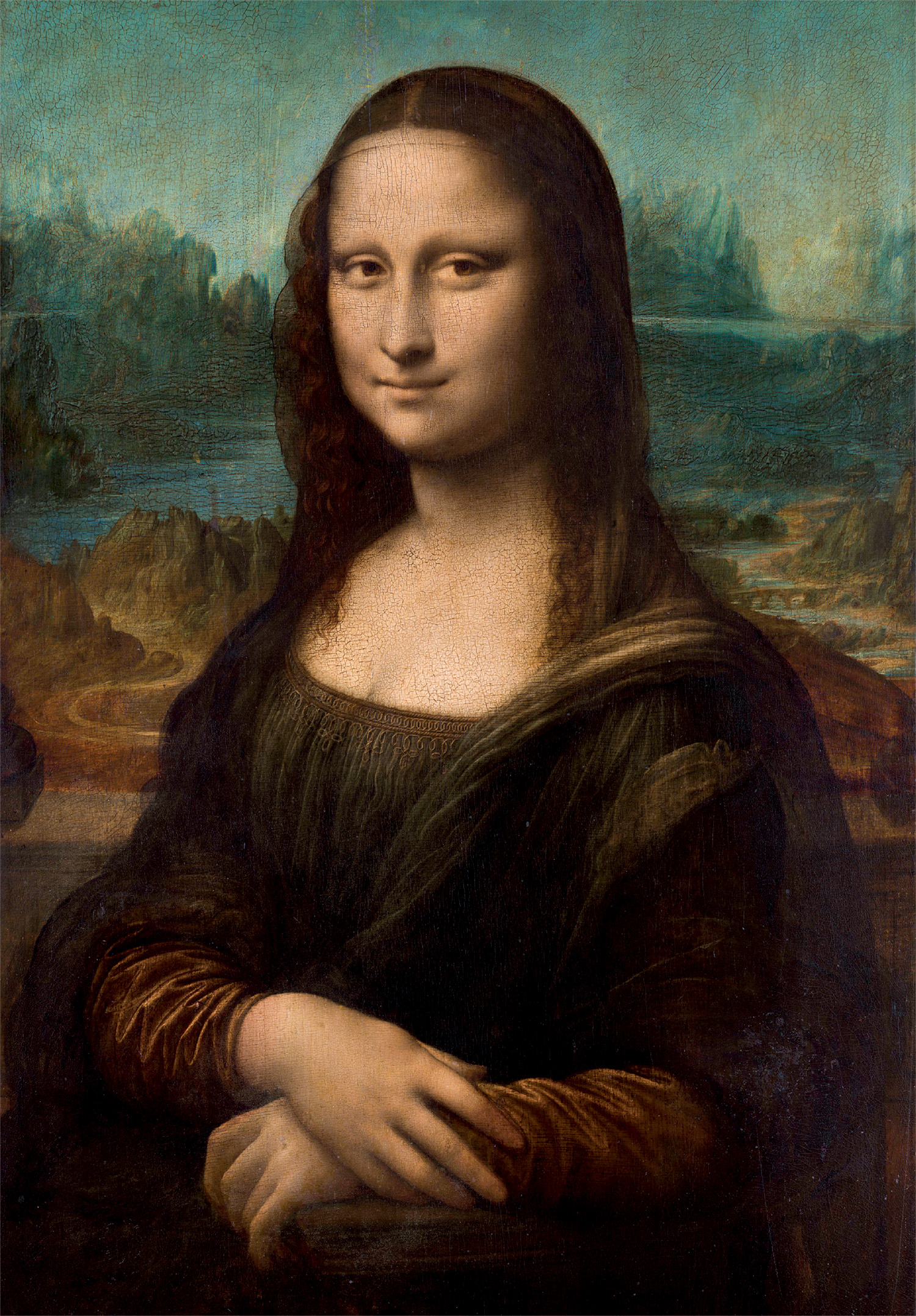 Clementoni Παζλ Museum Collection Leonardo da Vinci: Μόνα Λίζα 1000 τμχ - Compact Box - Image 2