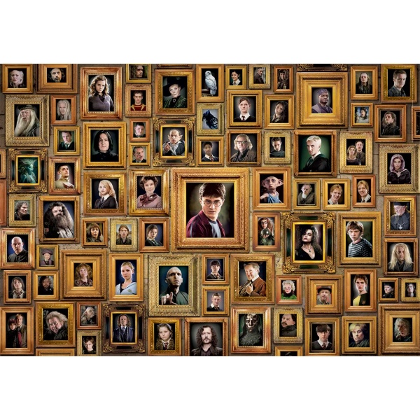 Alternative view of Clementoni Παζλ Impossible Harry Potter 1000 τμχ - Compact Box