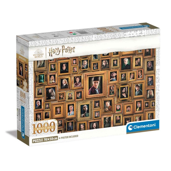 Clementoni Παζλ Impossible Harry Potter 1000 τμχ - Compact Box