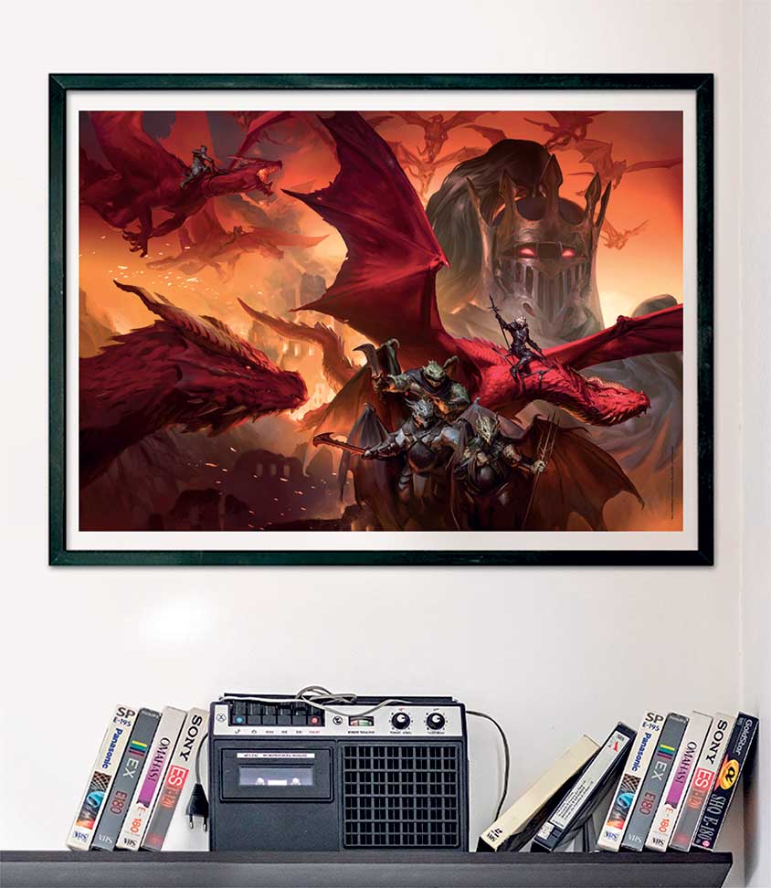 Clementoni Παζλ High Quality Collection Dungeons & Dragons 1000 τμχ - Compact Box - Image 4