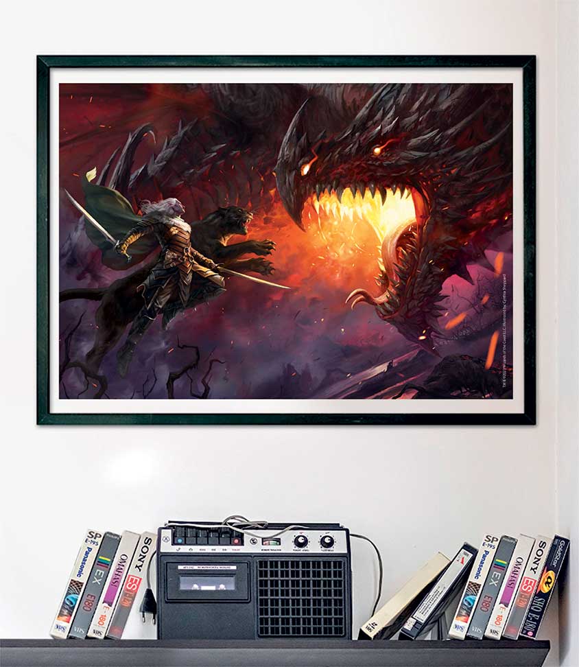 Clementoni Παζλ High Quality Collection Dungeons & Dragons 1000 τμχ - Compact Box - Image 4