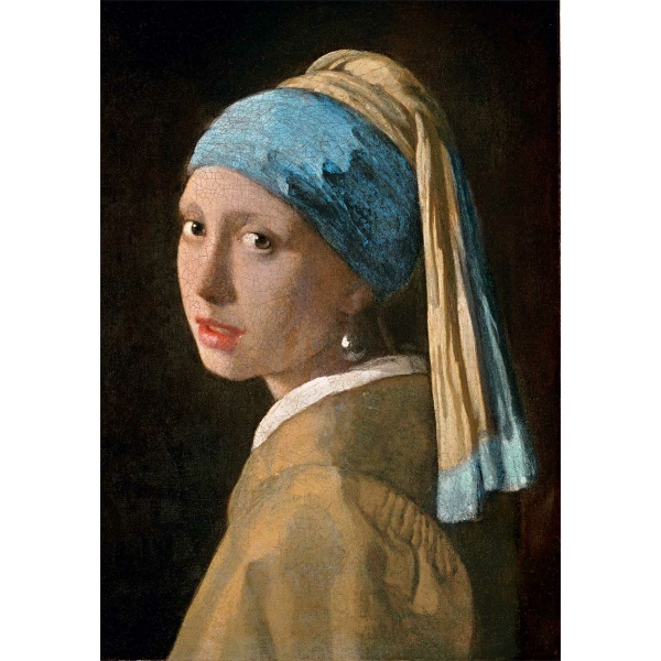 Alternative view of Clementoni Παζλ Museum Collection Vermeer: Κορίτσι με Μαργαριταρένιο Σκουλαρίκι 1000 τμχ - Compact B