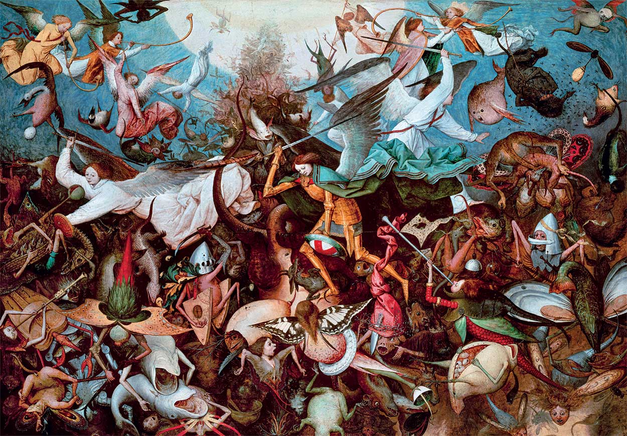 Clementoni Παζλ Museum Collection Bruegel: Η Πτώση των Επαναστατημένων Αγγέλων 1000 τμχ - Compact Bo - Image 2