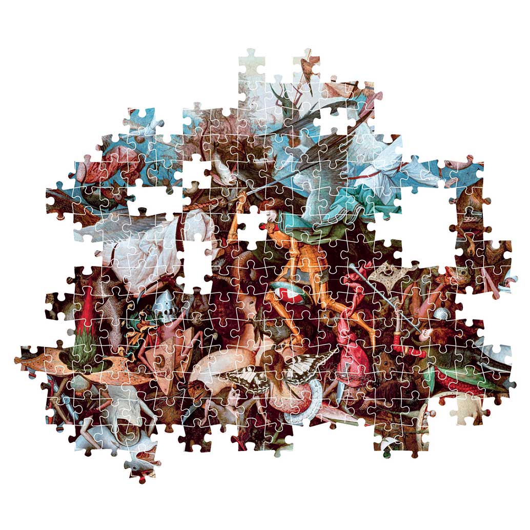 Clementoni Παζλ Museum Collection Bruegel: Η Πτώση των Επαναστατημένων Αγγέλων 1000 τμχ - Compact Bo - Image 3