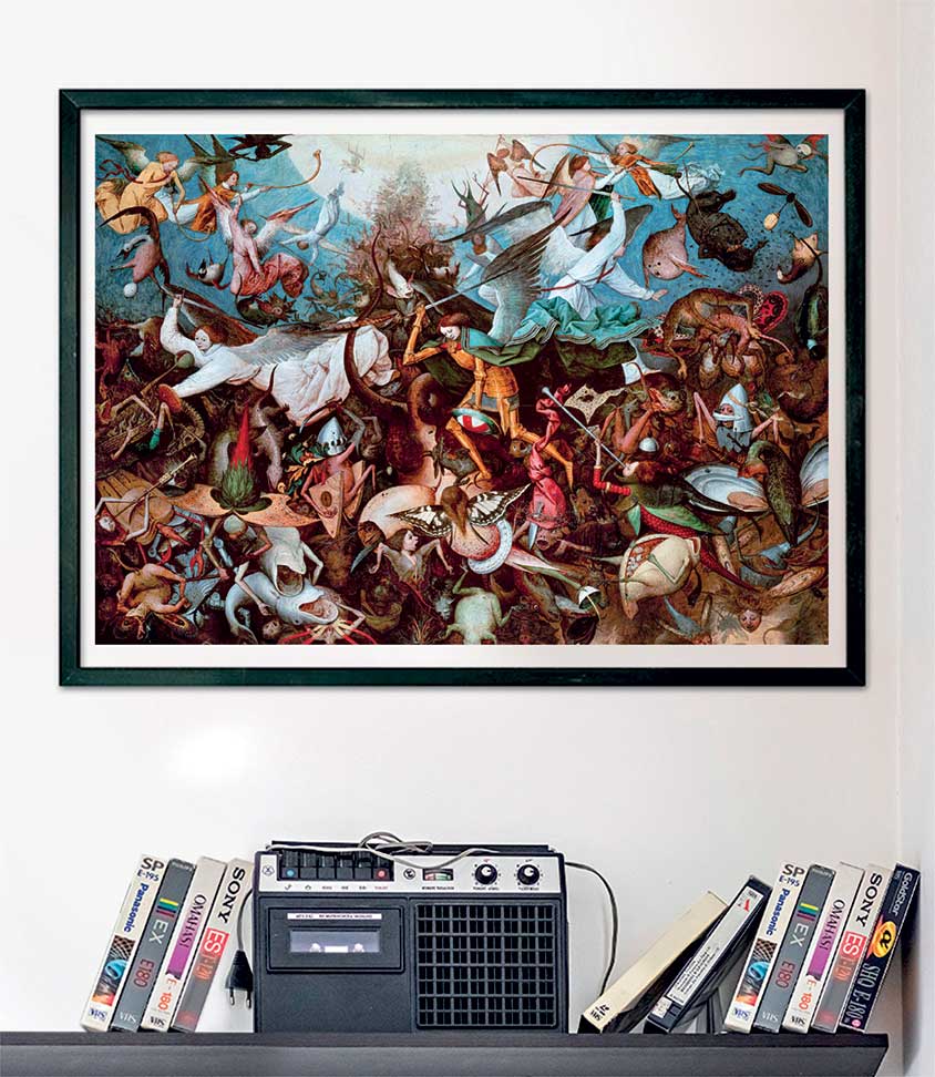 Clementoni Παζλ Museum Collection Bruegel: Η Πτώση των Επαναστατημένων Αγγέλων 1000 τμχ - Compact Bo - Image 4